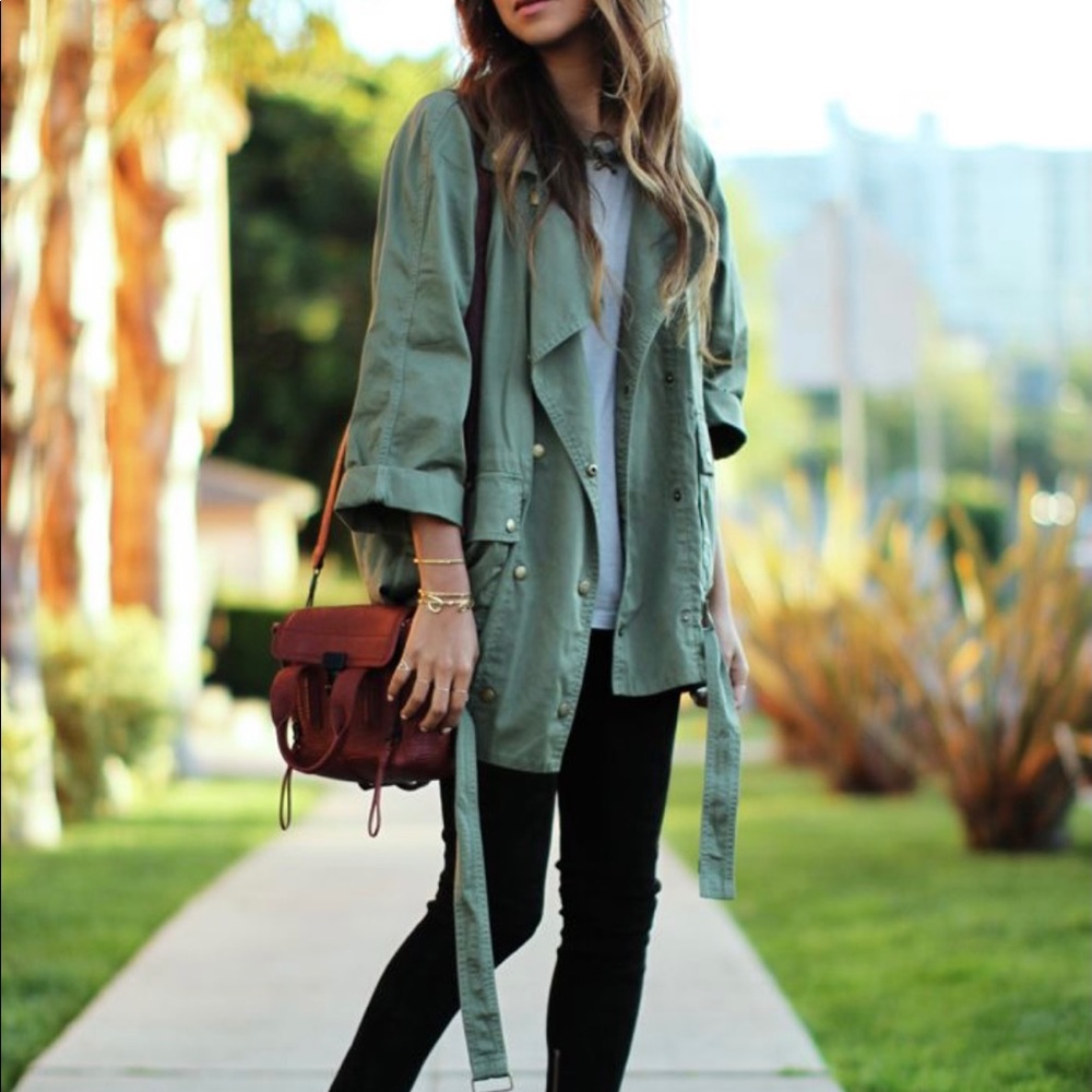 Current Elliott The Infantry Army Jacket size 0